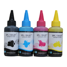 4 Colour set of Bottled inks compatible with Epson Printers using a 4 Colour Pigment Ink Set.