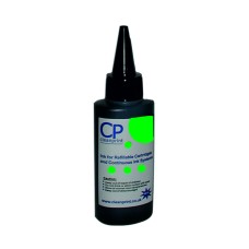 100Ml of CleanPrint Universal Ink Green.