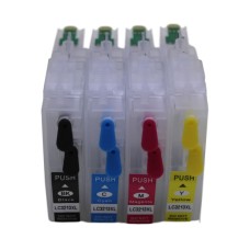 Refillable Cartridge Set Compatible with Brother LC3211 & LC3213 Series Cartridges.