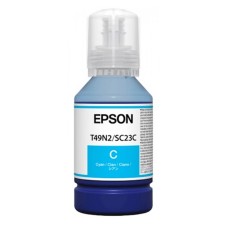 140ml Bottle of Epson T49N2 Cyan Dye Sublimation Ink.